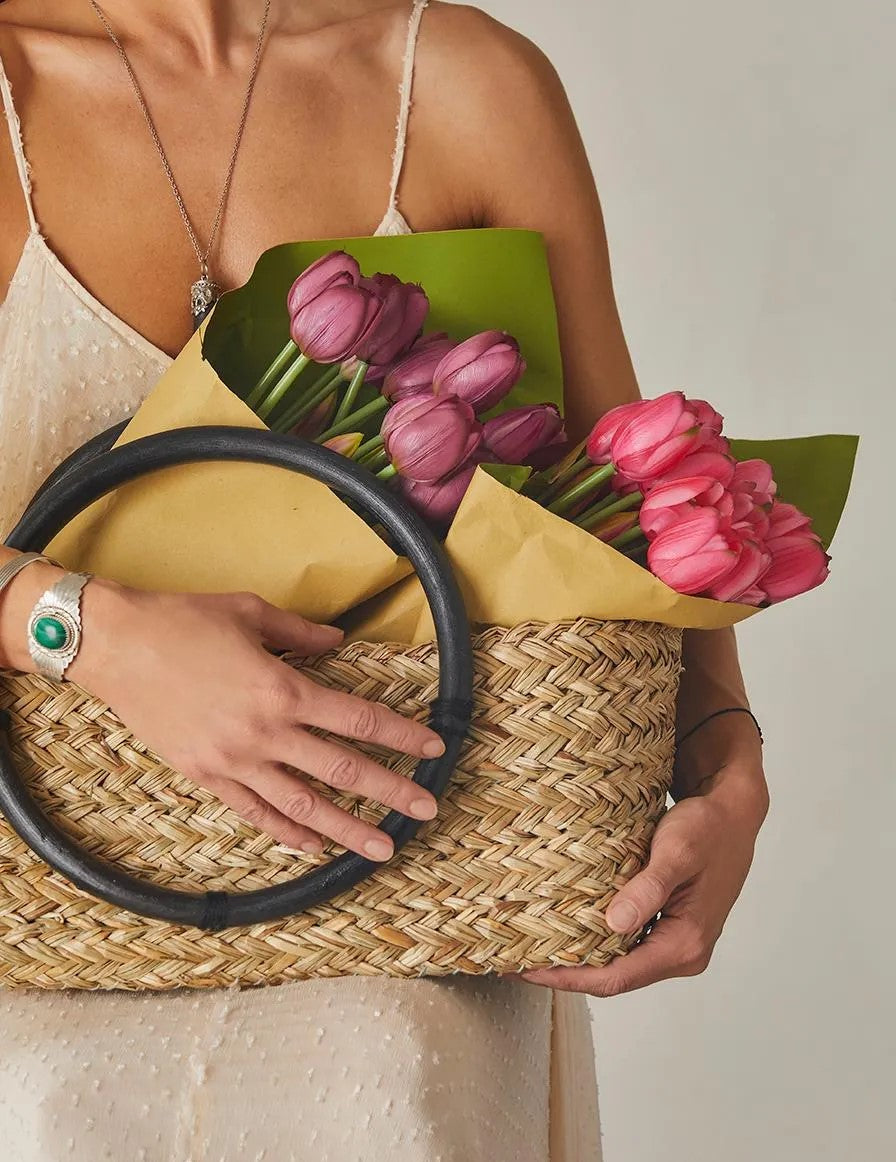 fiori artificiali tulipai rosa