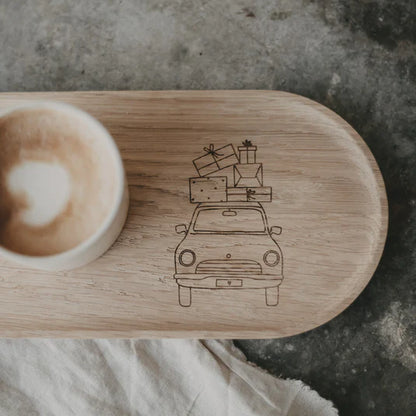 Vassoio natalizio auto