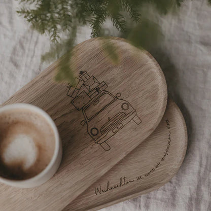 Vassoio natalizio auto