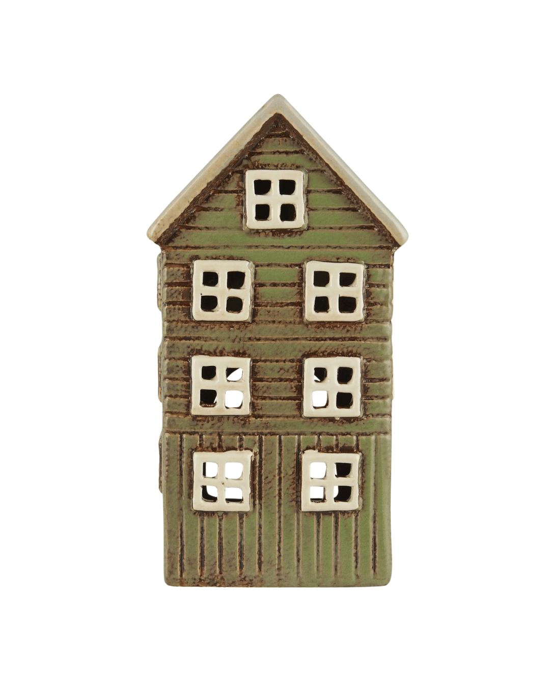 Casetta in ceramica porta tealight Thorshavn