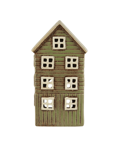Casetta in ceramica porta tealight Thorshavn