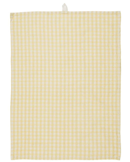 Strofinaccio Molly in cotone color giallo