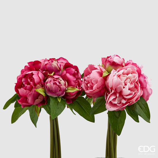 Bouquet Peonia rosa artificiale - NORK DESIGN